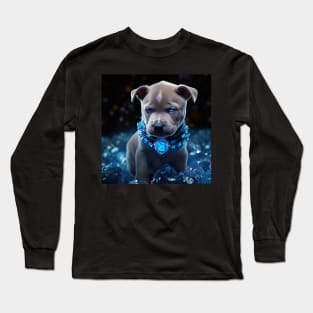 Glowing Staffy Long Sleeve T-Shirt